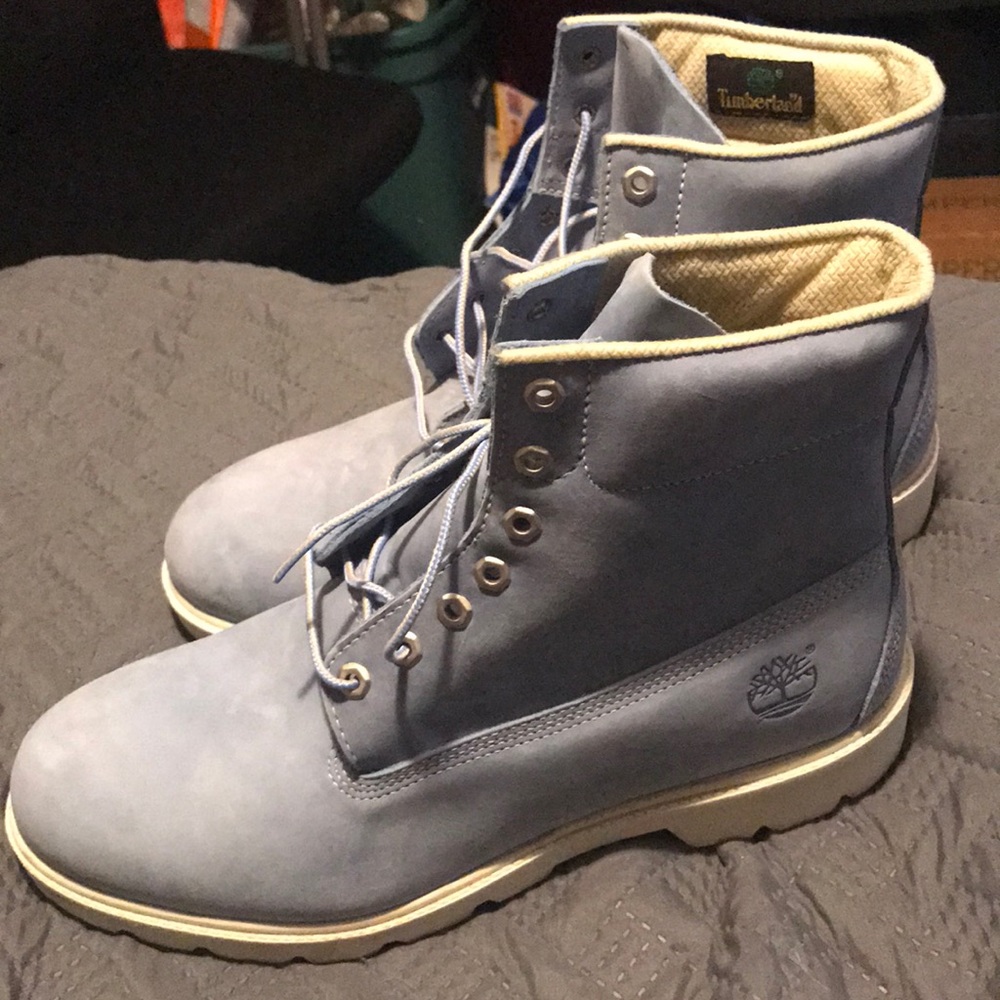 Baby Blue Timberlands